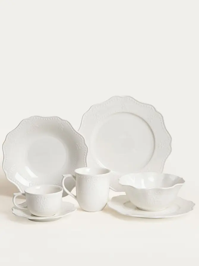 Miska VISTAL porcelanowa biała 0,45 l