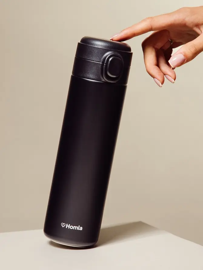 Termos POPPIE czarny 480 ml