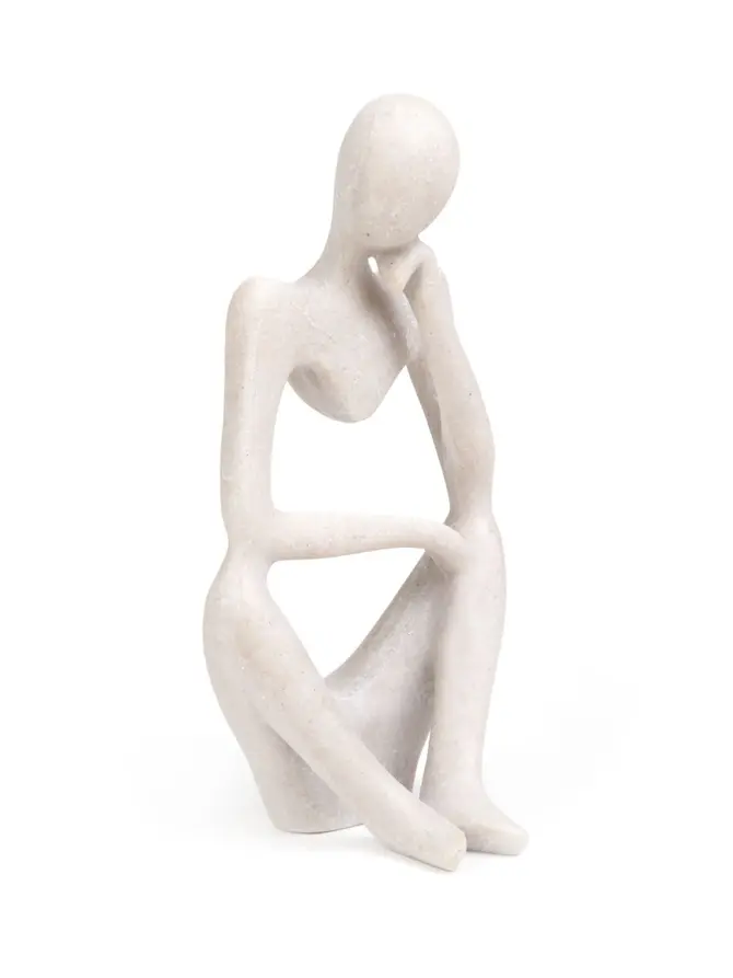 Dekoracja stojąca ROCHE myśliciel 11,5x9,5x23,5 cm