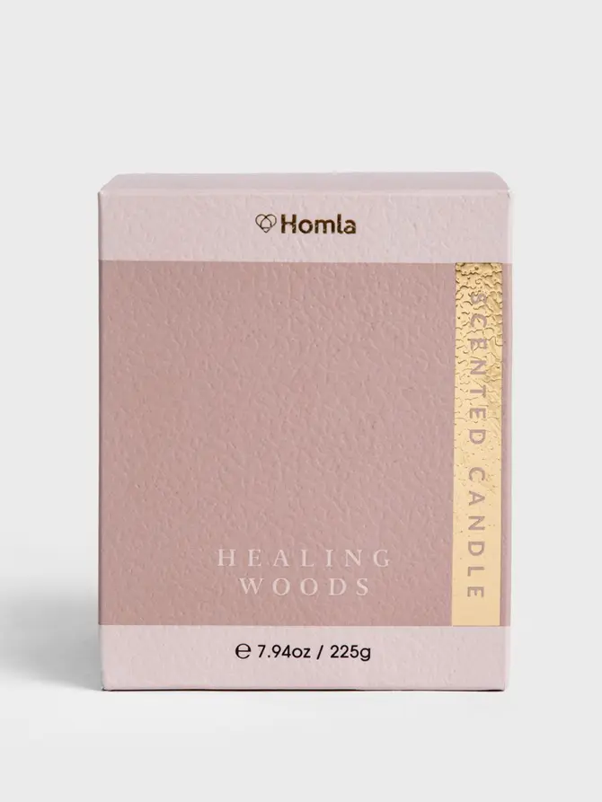 Świeca zapachowa SLEEK LEATHER Healing Woods 225 g