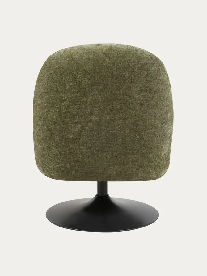 Fotel LIGNERO obrotowy zielony 61x75,5x84 cm