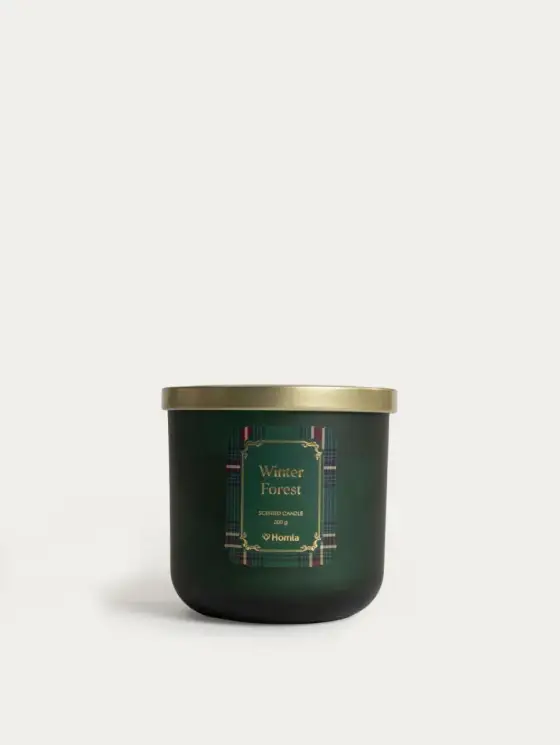 Świeca zapachowa CHEQUERED Winter Forest 300 g