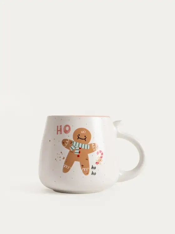 Zestaw kubków PASTELLIA porcelanowych z domkiem i ciastkiem, 2 szt. 0,4 l
