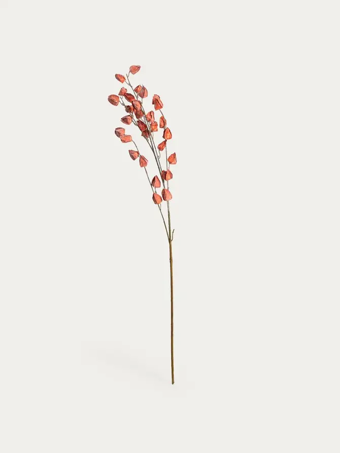 Gałązka sztuczna MICHU miechunka pomarańczowa 85 cm