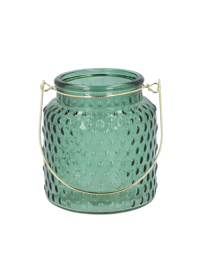 Lampion FIG zielony 10x11 cm