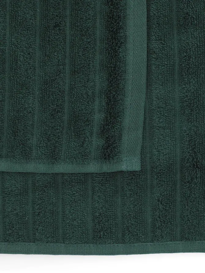 Ręcznik ASTRI w paski zielony 70x130 cm