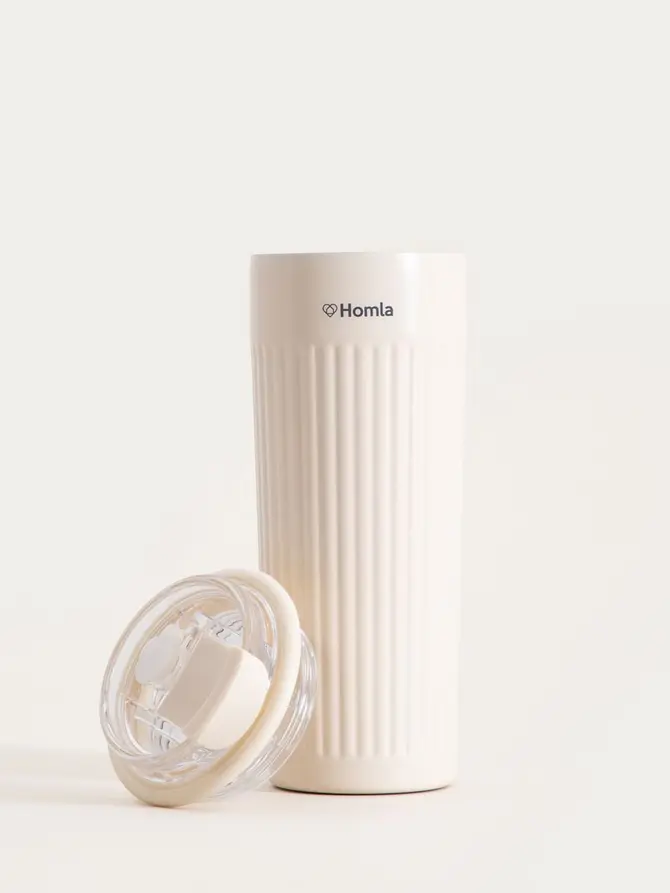 Kubek termiczny TOLEO śmietankowy 500 ml
