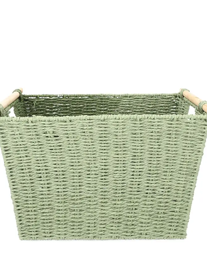 Kosz MOSVIK zielony 41x29x27 cm