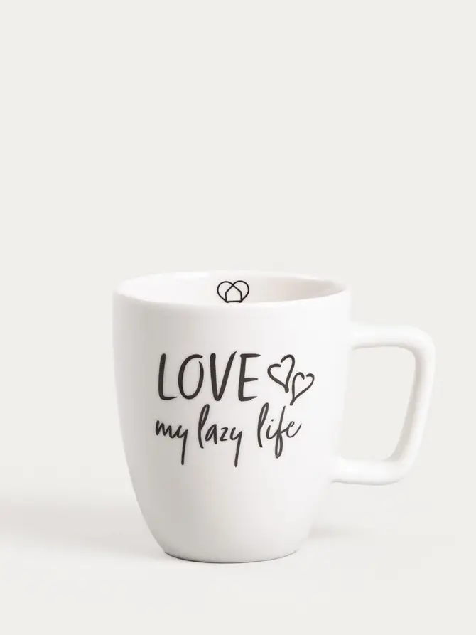 Kubek GAVON love kremowy 0,25 l
