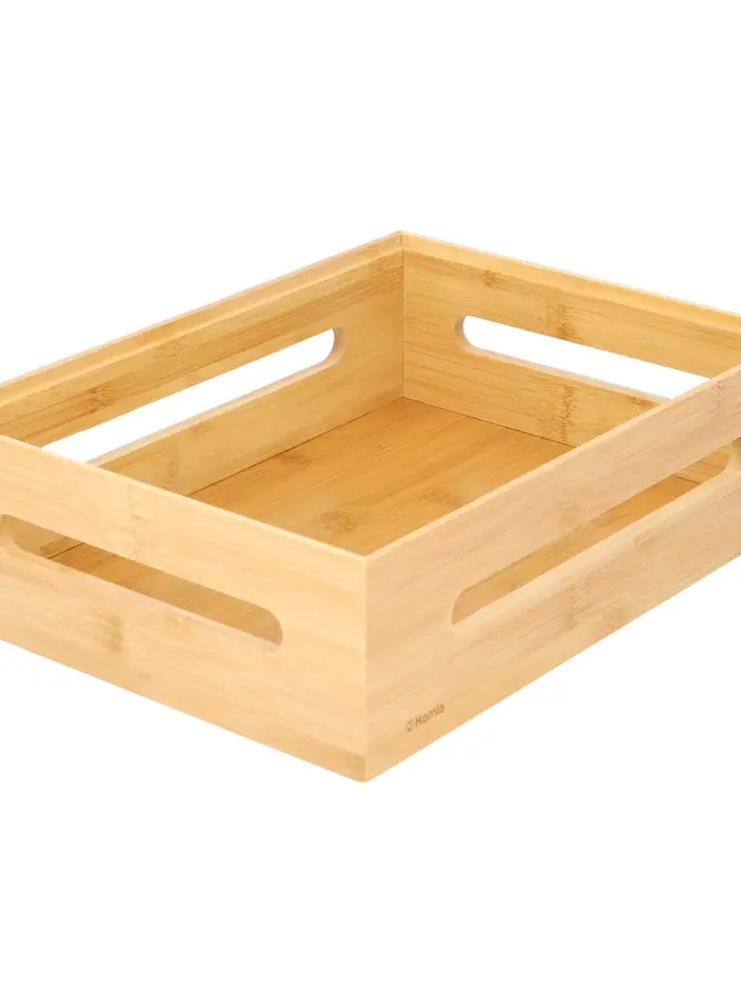 Organizer VATI bambusowy naturalny 30,5x22 cm