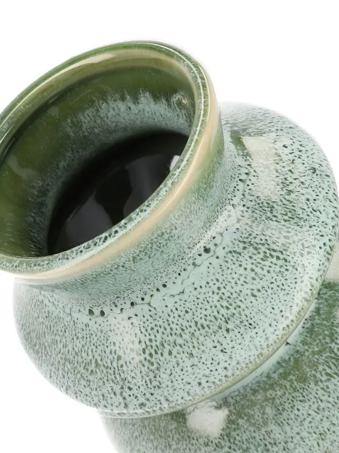 Wazon RONA ceramiczny zielony 9x15,5 cm