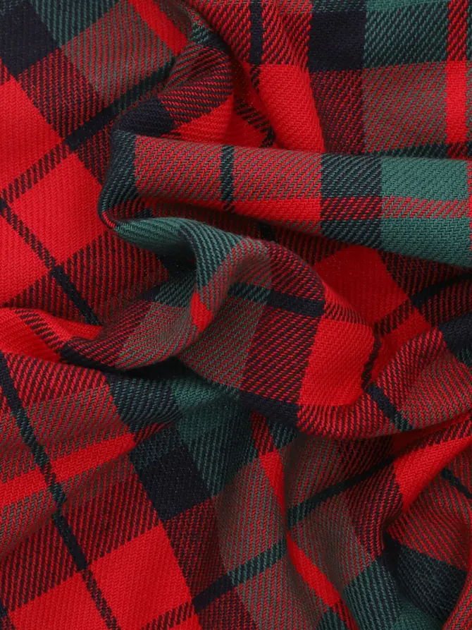Zestaw ścierek kuchennych TARTAN w kratę 2*45x65 cm