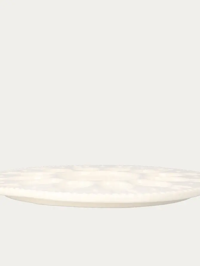 Talerz BALSH na jajka biały 28 cm