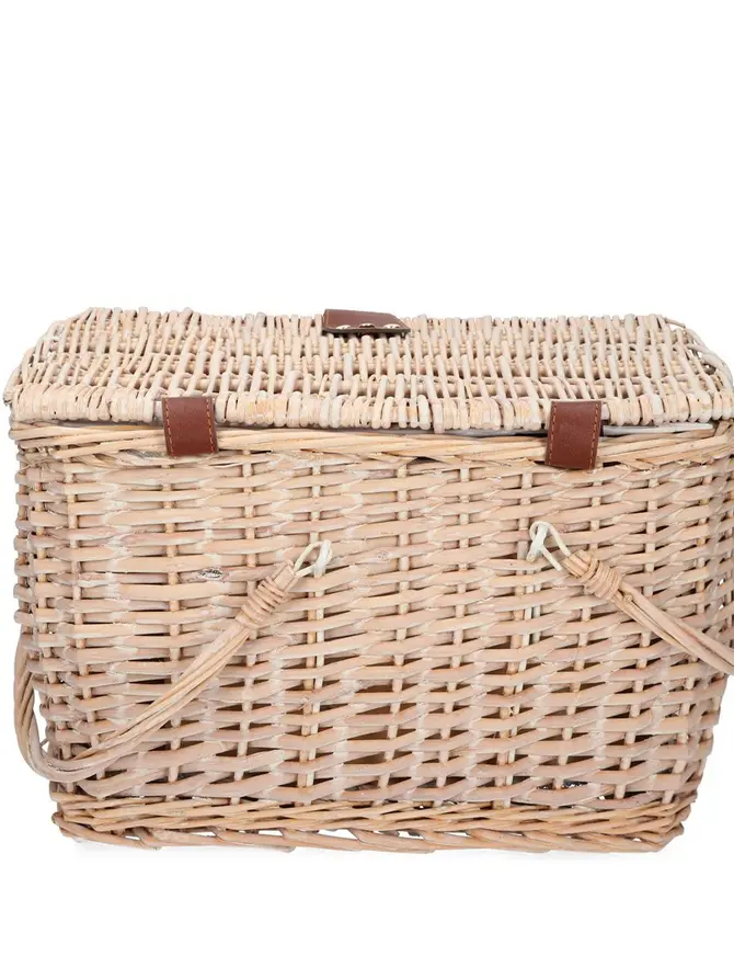 Kosz piknikowy PICNIC dla 2 osób naturalny 38x25x25 cm
