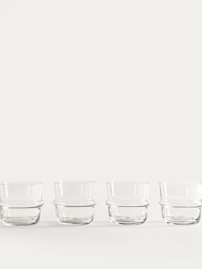 Zestaw szklanek NORAN transparentnych 4 szt. 0,30 l