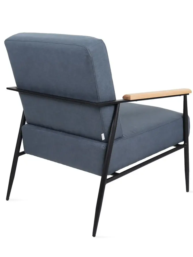 Fotel VELUDO denim 71x70x83 cm