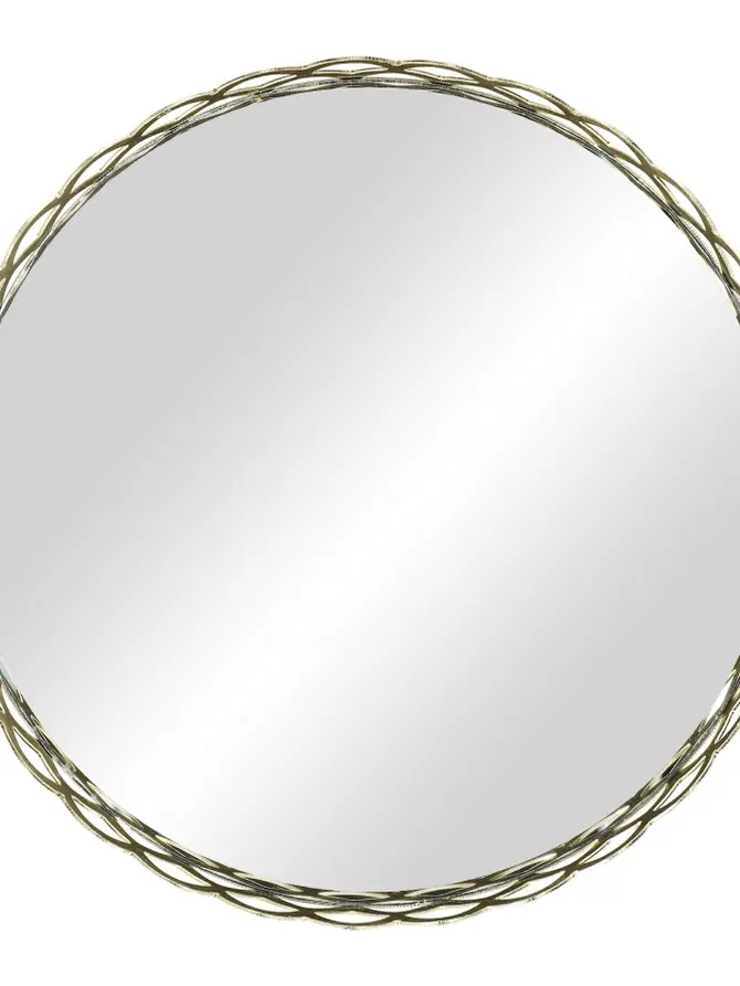 Taca EEVI lustrzana złota 21 cm