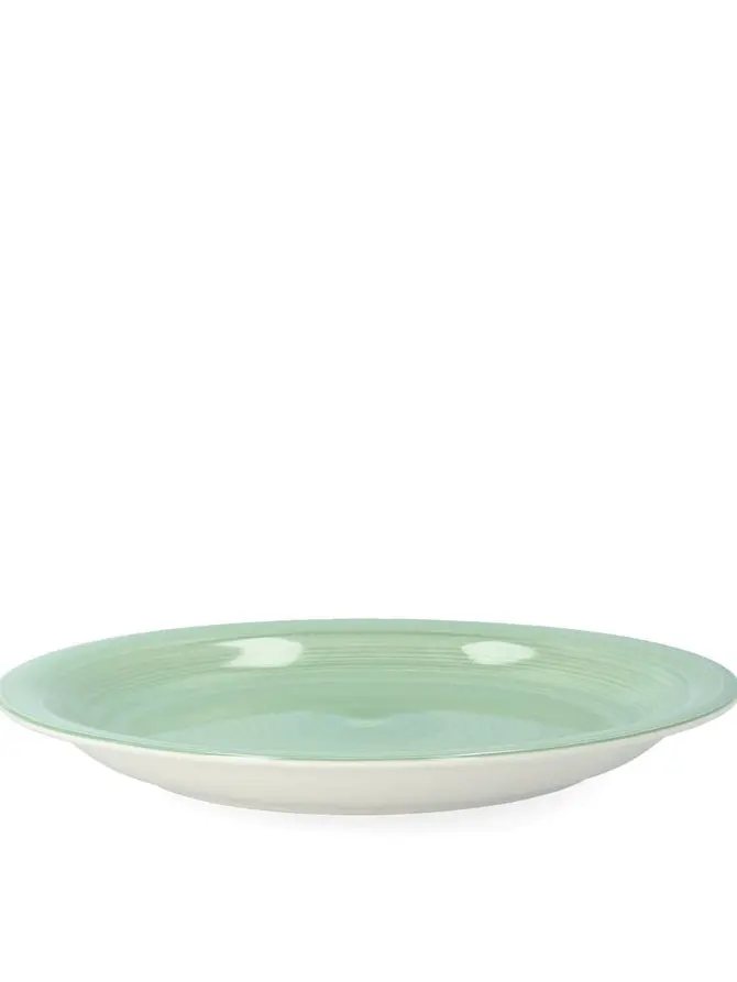 Talerz OBLAN deserowy pistacjowy 19 cm