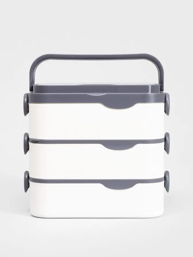 Lunchbox B2 MESA trzypiętrowy 2l