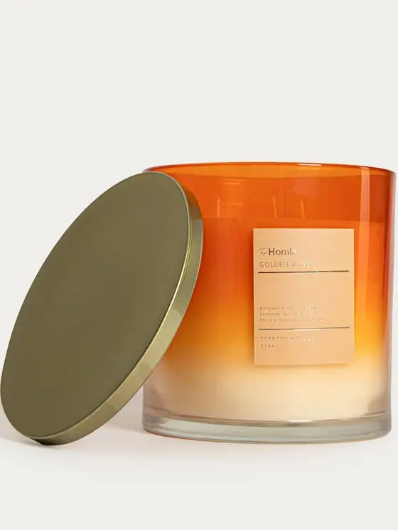Świeca zapachowa VELUMA Golden Amber 870 g