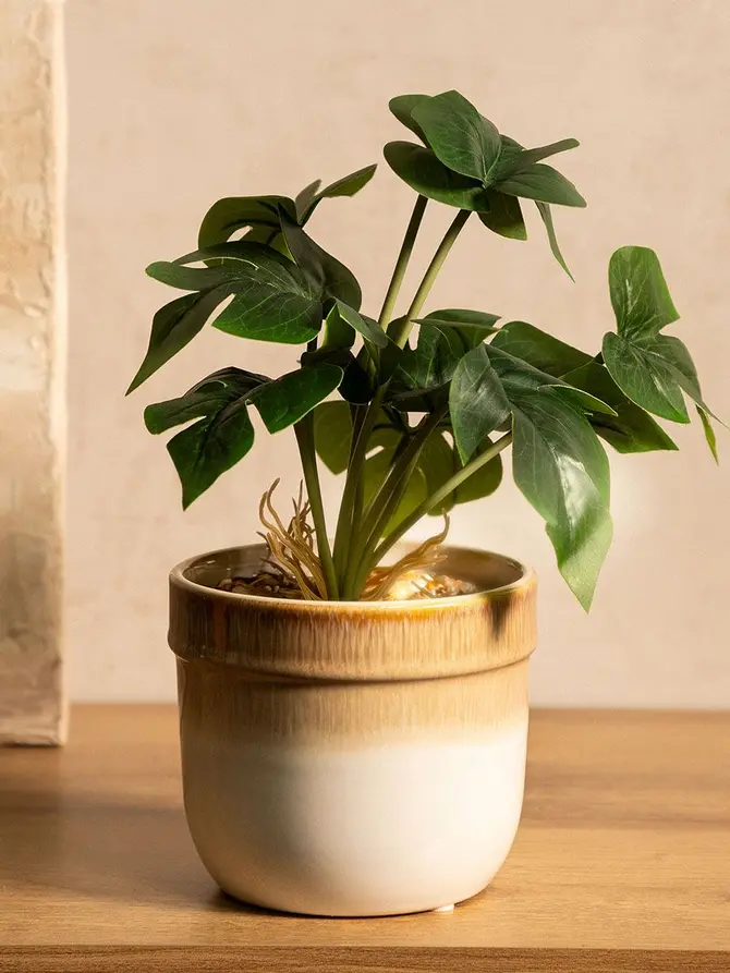 Roślina sztuczna SEMELA monstera 25 cm