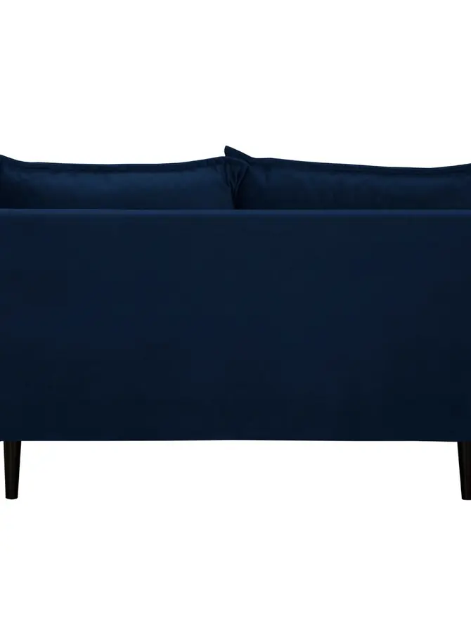 Sofa RUGG Sofa granatowa 149x86x91 cm