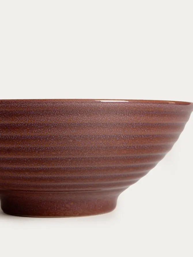Miska OKINAWA na ramen fioletowo-różowa 21 cm