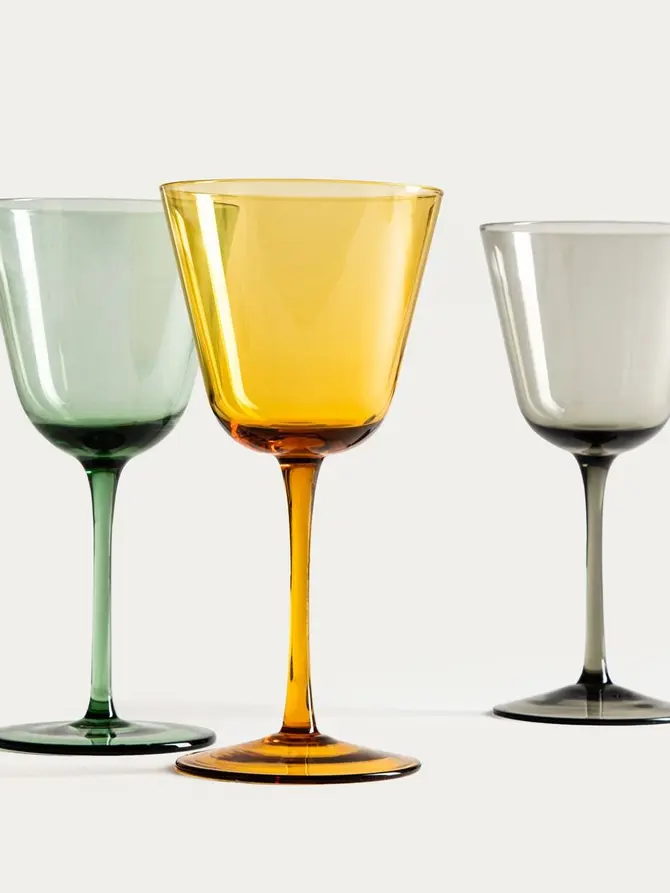 Kieliszek AMBERIS zielony 0,28 l