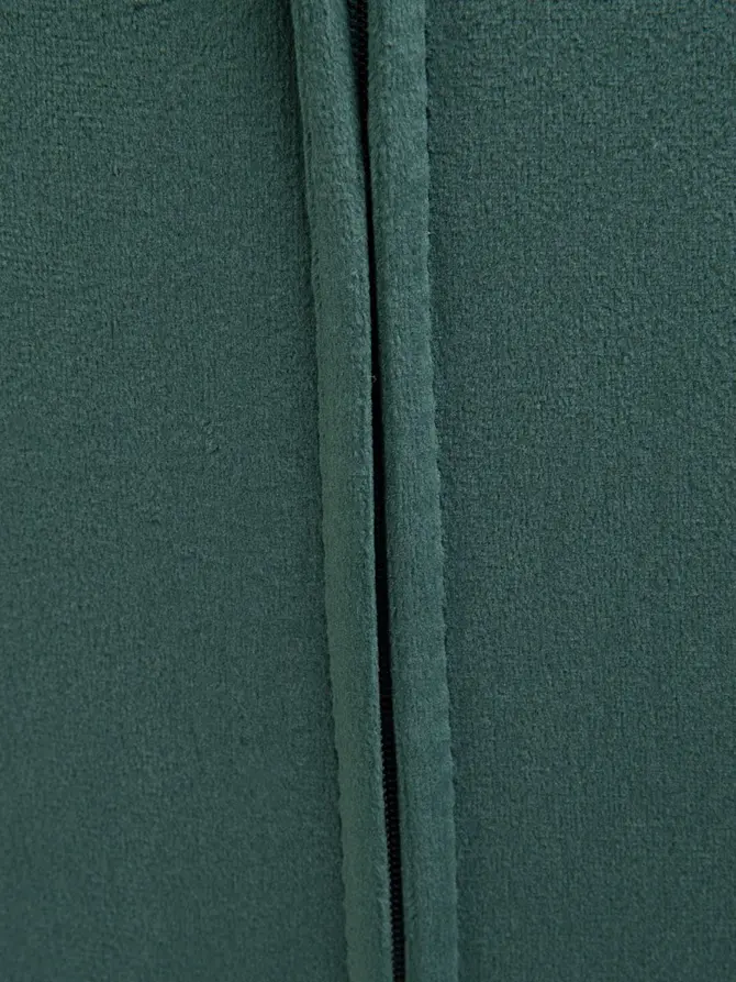 Krzesło SHELTON welurowe zielone 56x60x84 cm