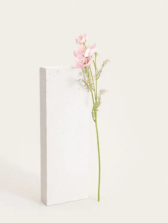 Gałązka sztuczna EMRA maki różowe 76 cm