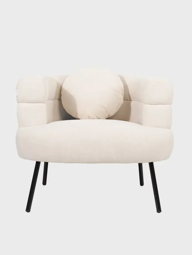 Fotel SUAVE Beżowy 87x80x72 cm