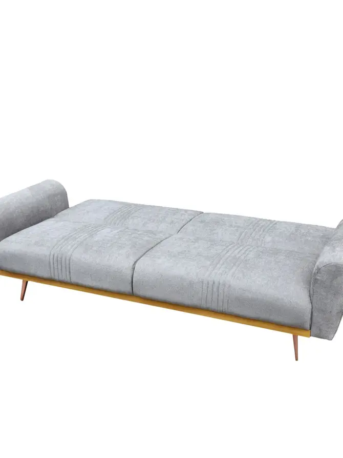 Sofa SAMTIGE 3-osobowa, z funkcją spania, szara 212x84x86.5 cm