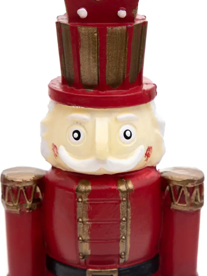 Świeca NUTCRACKER Dziadek z prezentami 25 cm