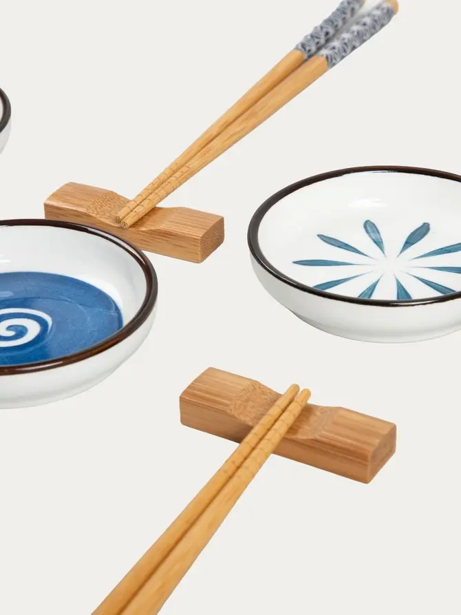Zestaw KIOTO ozdobny do serwowania sushi 12 el