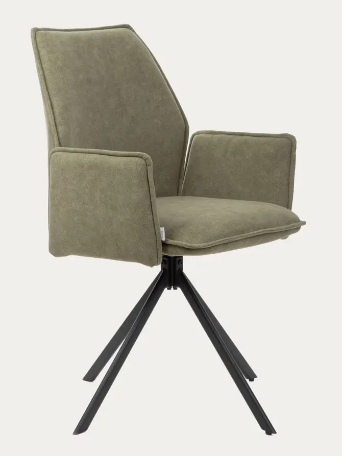 Krzesło LUGRO obrotowe zielone 54x60x91cm