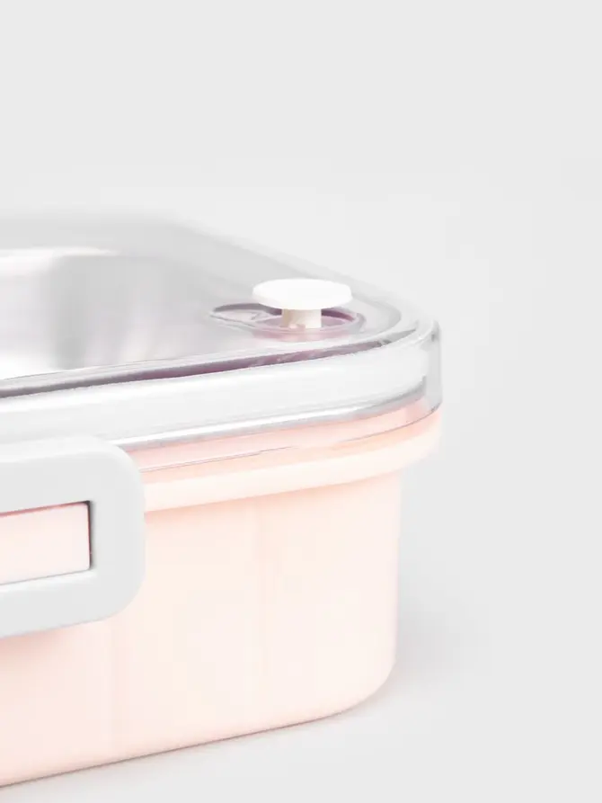 Lunchbox B2 KYOTA 3 elementy różowy 0,75l
