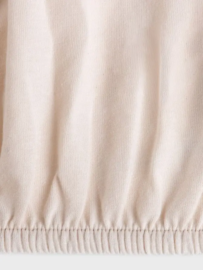Prześcieradło PELLY jersey beżowe PREMIUM 140x200 cm