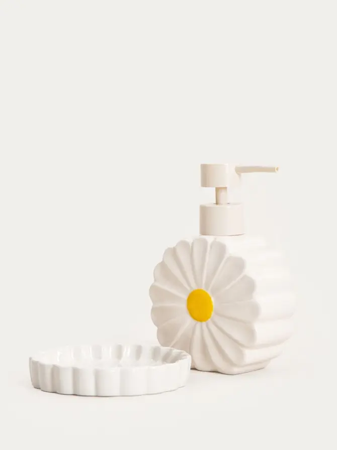 Dozownik DAISY ceramiczny 5,2x10,6x16,2 cm