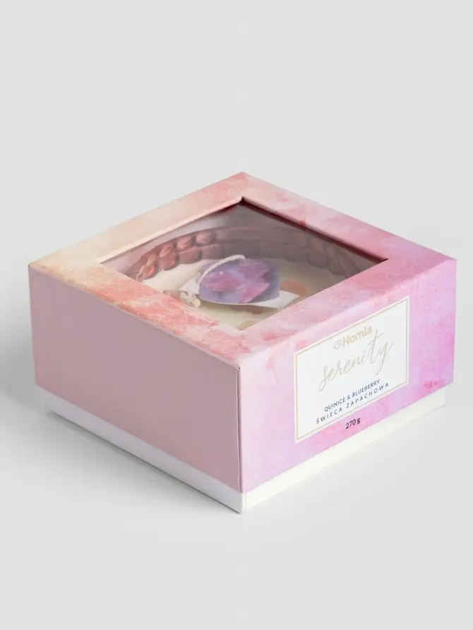 Świeca zapachowa SERENITY Quinice & Blueberry 270 g