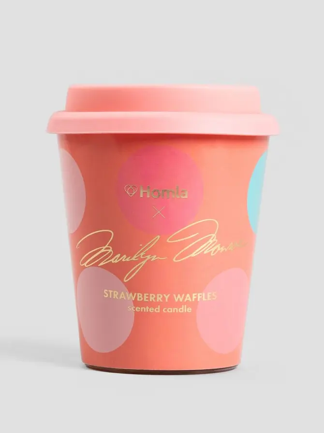 Świeca zapachowa MONROE SUMMER Strawberry Waffles 200 g