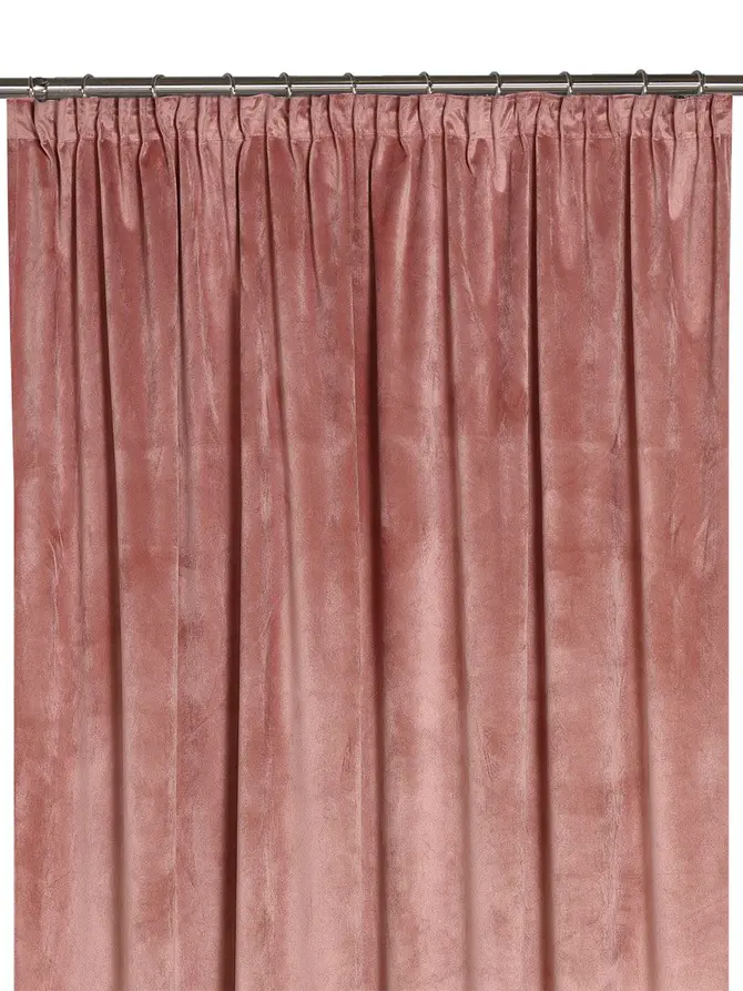 Zasłona VELUTTO na kółkach wrzosowa 140x250 cm