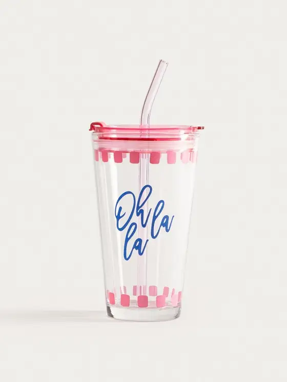 Szklanka EMBO SUMMER różowa 0,4 l