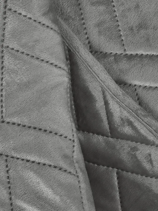 Narzuta TUALA szara 200x220 cm