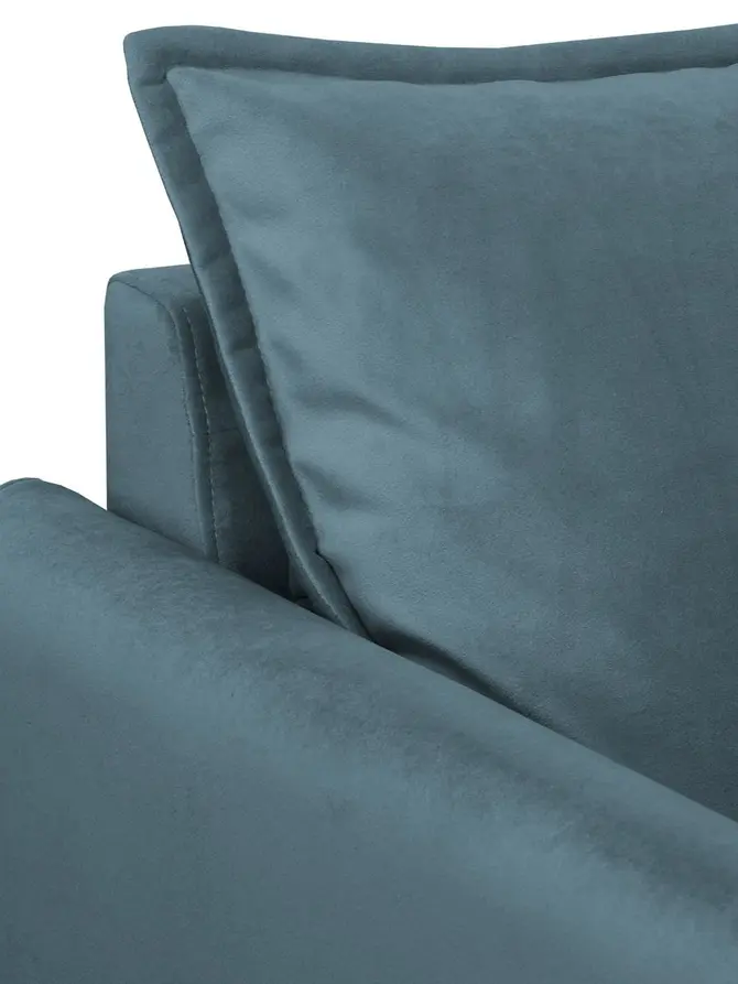 Sofa RUGG Sofa turkusowa 149x86x91 cm