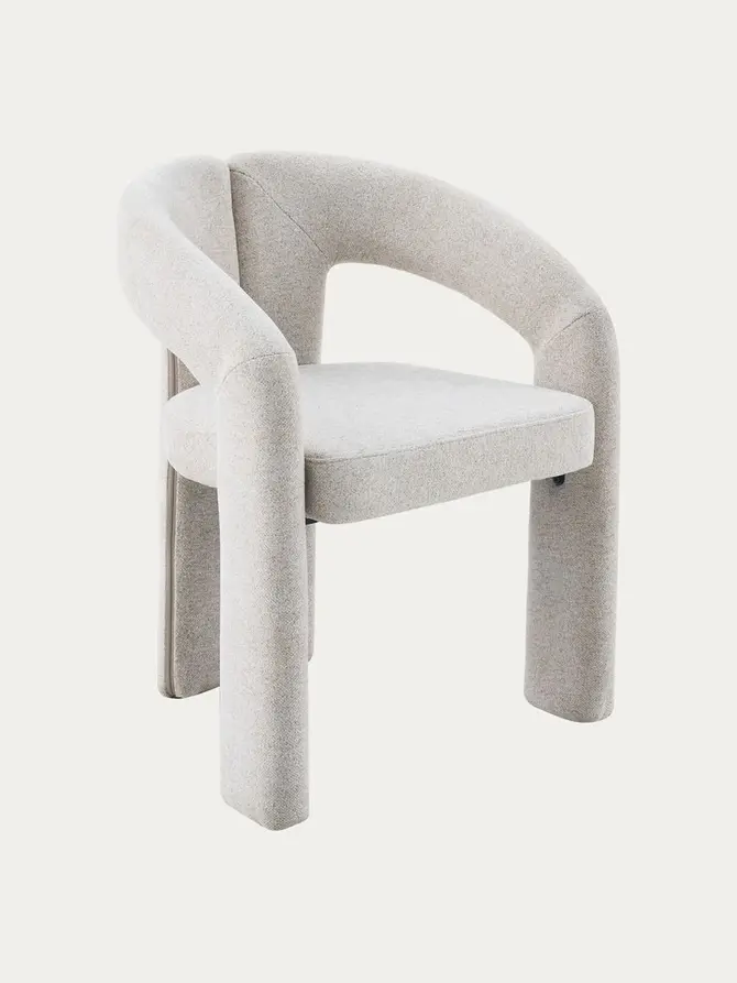 Fotel ROVELLE beżowy 61x58,5x78,5 cm