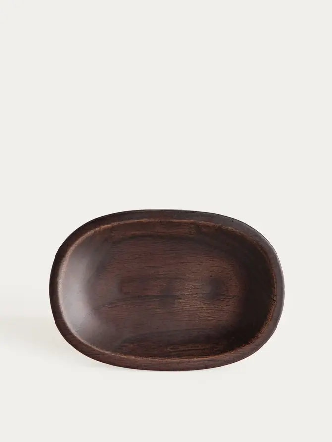 Mydelniczka CEDRIC z drewna tekowego 13x9x1,9 cm
