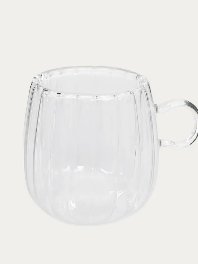 Zestaw szklanek CEMBRA GROOVE z podwójną ścianką, 2 szt. 0,25 l