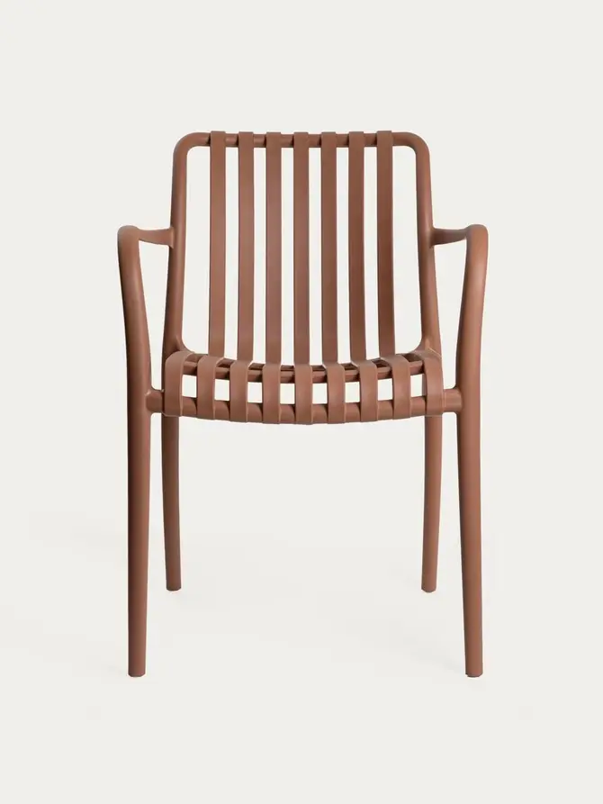 Krzesło VALORO ogrodowe mocha 56x57x81 cm