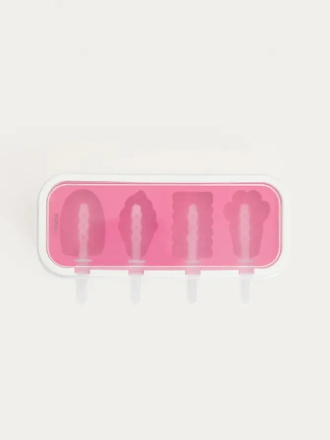 Forma ICE SUMMER różowa na lody na patyku 23,5x10cm