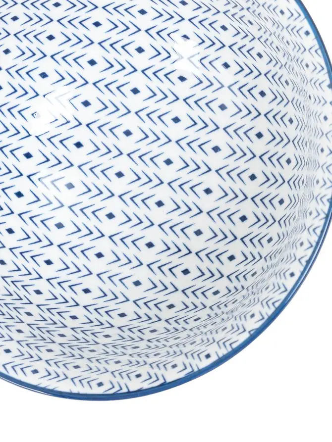 Miska NAVIA granatowa ornamenty 16cm